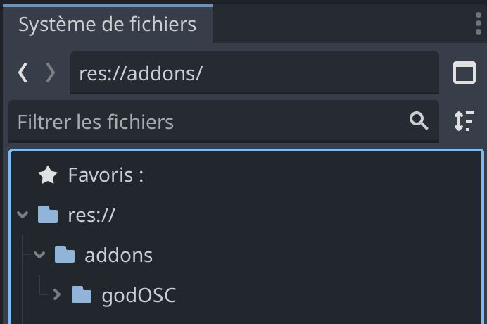 Dossier addons/godOSC