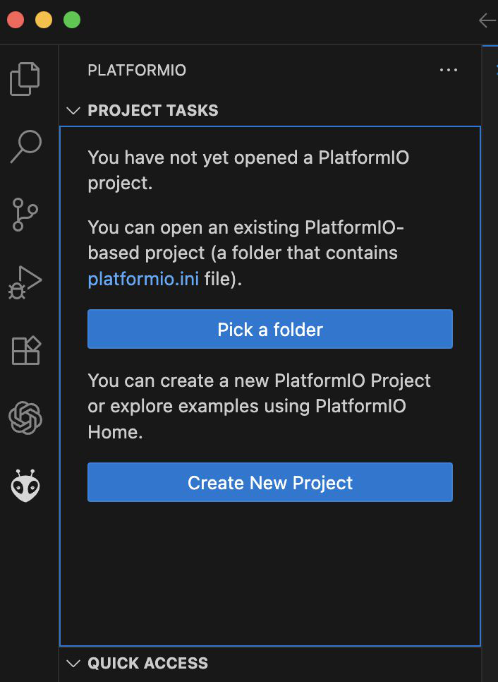 Create New Project